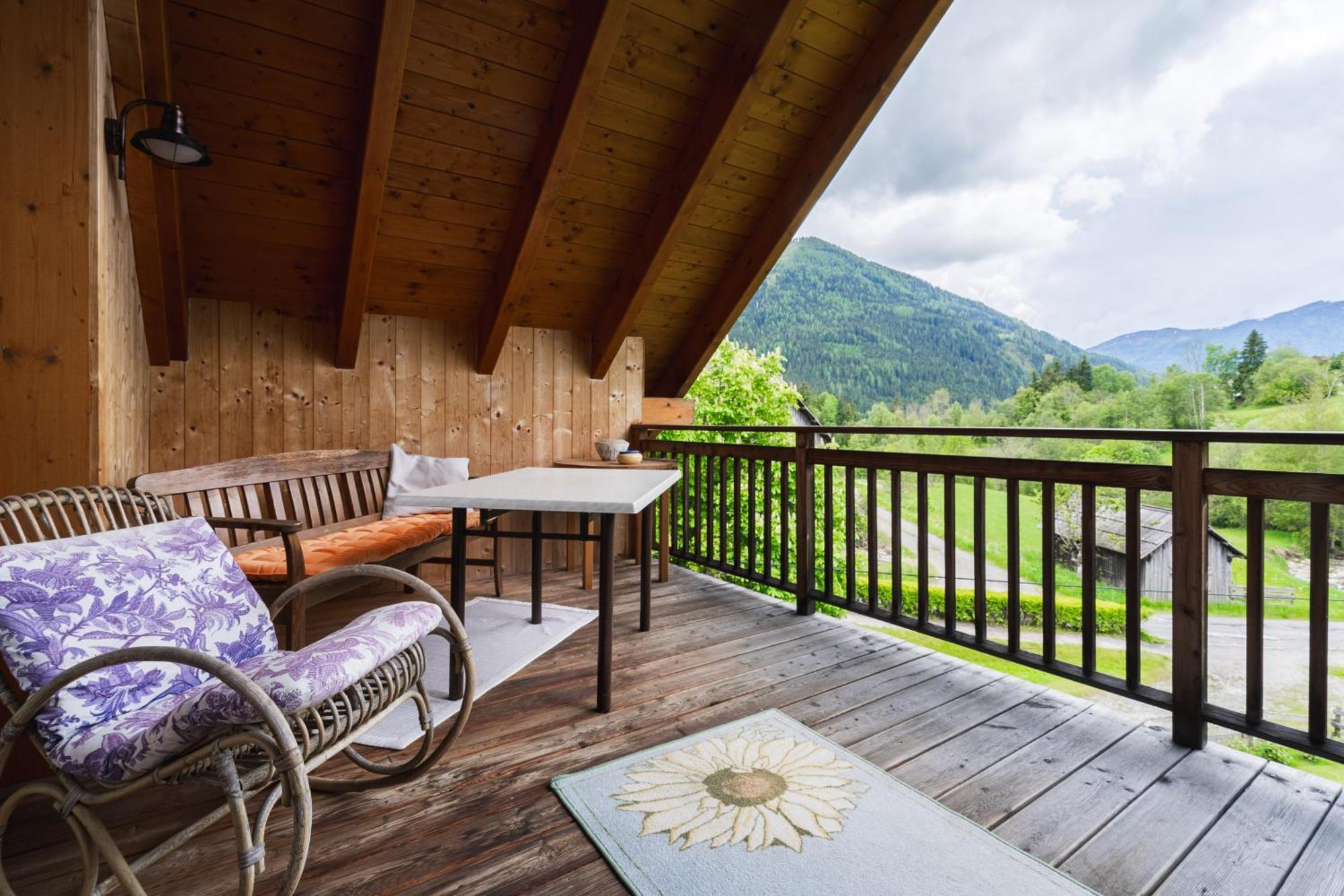 Schoenes Apartment Praegant Bad Kleinkirchheim Exterior photo